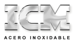 ICM Acero inoxidable